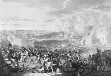 La fuite de Napoléon à la bataille de Waterloo, 18 juin 1815, 1816
